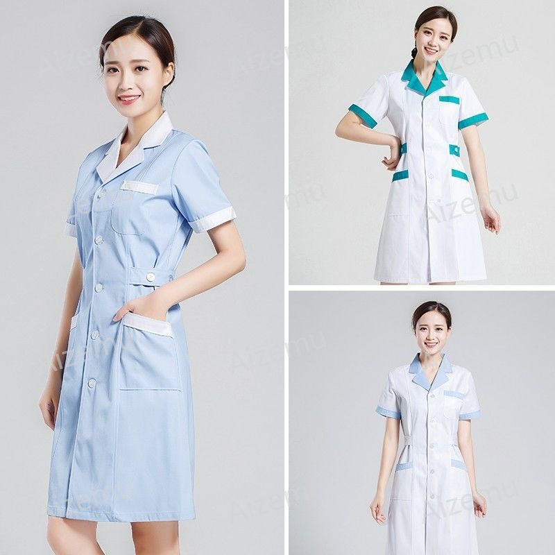 Medical Lab Logo - Seragam Salon Kecantikan Lengan Pendek Unisex