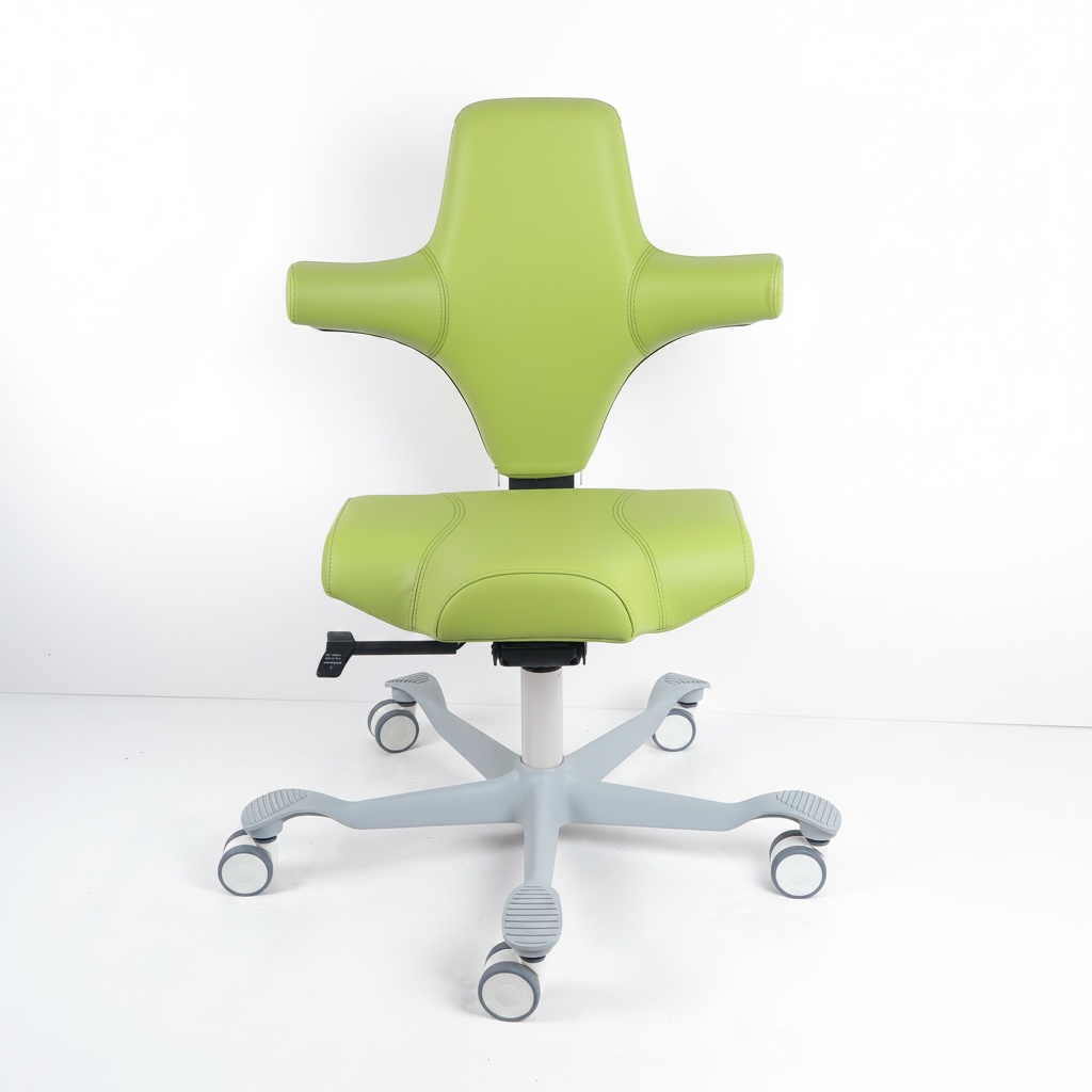 Medical Lab Officer - Kursi Ergonomis, Kulit PU Medis 430-570mm,