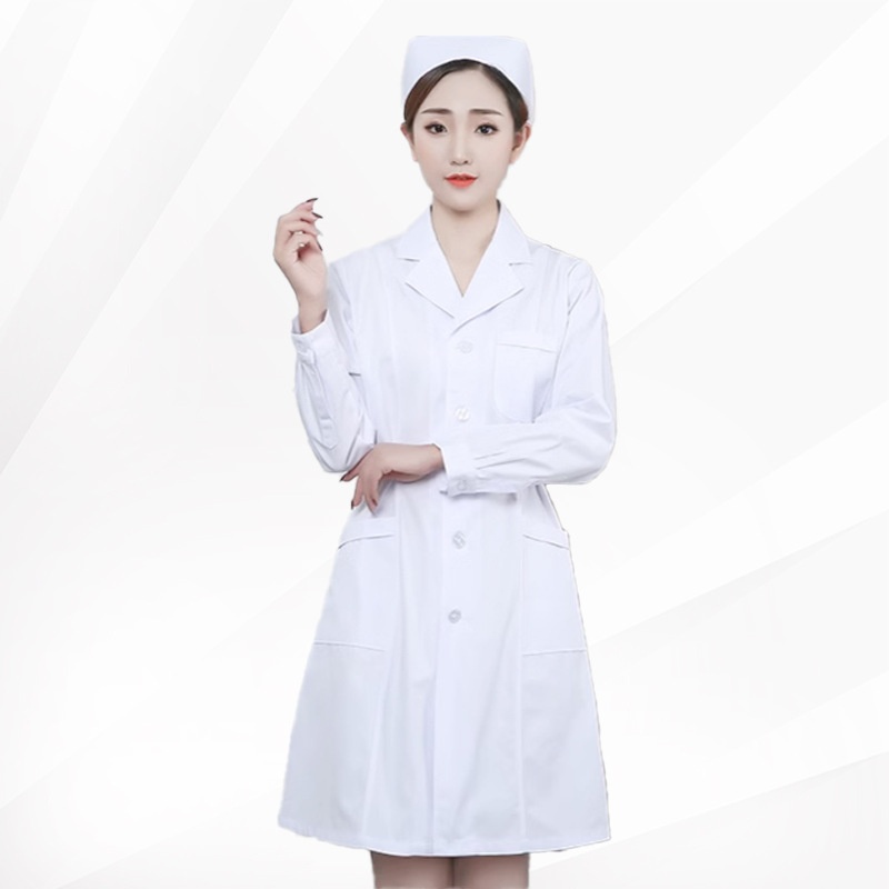 Medical Lab Officer - Seragam Medis Ukuran Besar untuk Wanita,