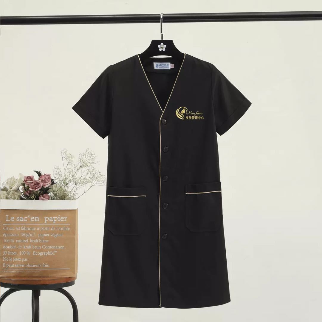 Baju Perawatan Salon Ukuran Pl - Medical Lab Logo ulasan dan harga