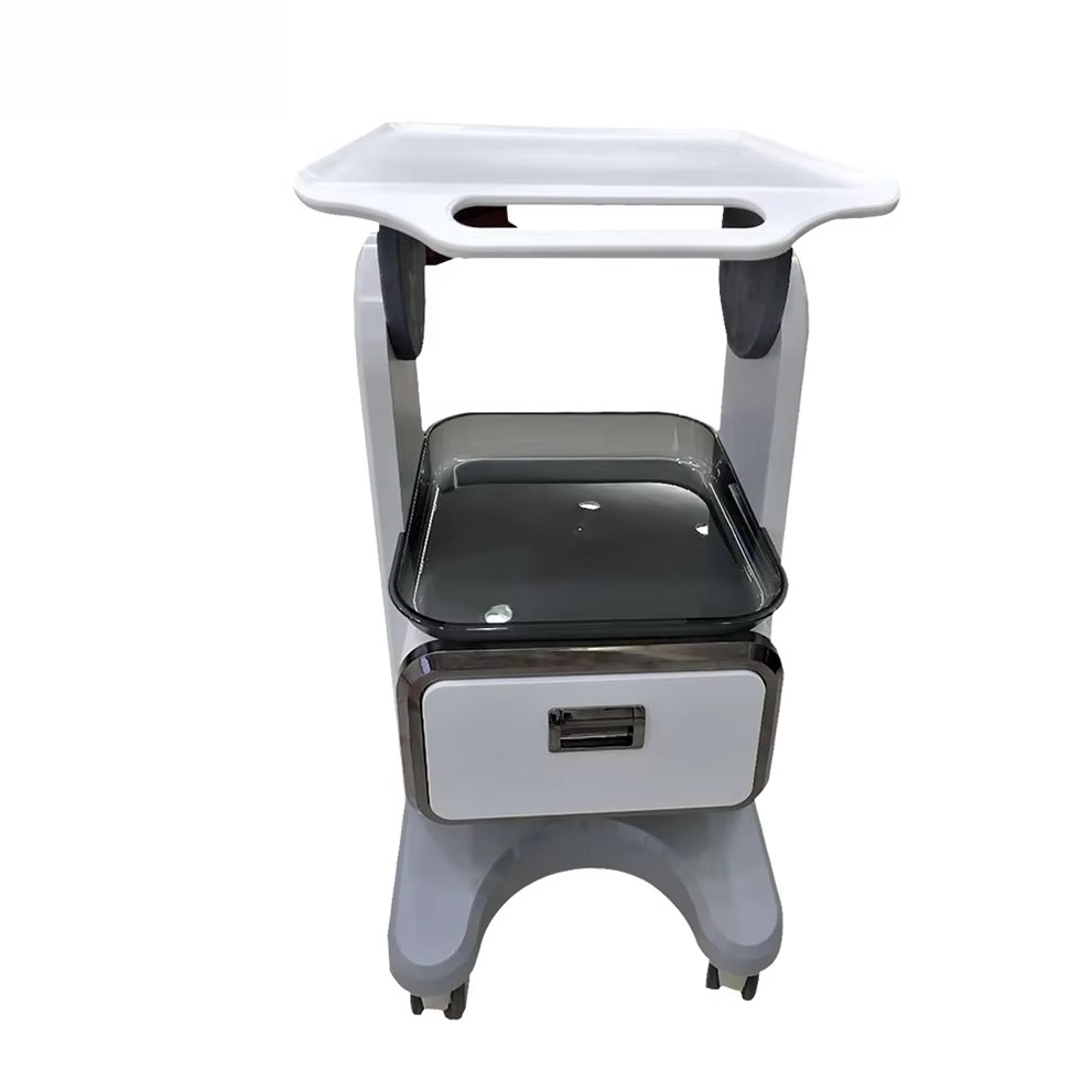 Troli Medis Mobile dengan Baki - Medical Lab Officer ulasan dan harga